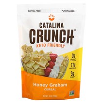 Catalina Crunch 케토 친화적인 시리얼 허니 그레이엄 255g(9oz) 1팩