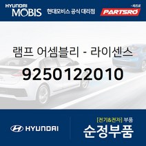 차량번호판등 번호등 넘버등 램프 (9250122010) 쏘나타 엑센트 현대모비스부품몰, 1개