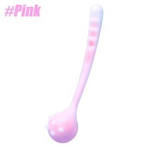 소프트 실리콘 구부릴 수 있는 마사지 해머 근육 등 다리 바디 근막 마사지기 셀룰라이트 방지 림프 배수 긴장, [02] Pink