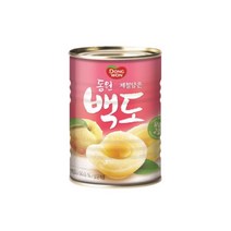 동원 2절 복숭아 통조림 400g 황도/백도, 02. 백도 2절, 1개