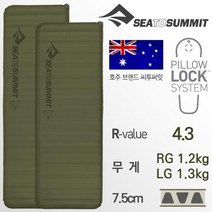 [텐잘남] SEATOSUMMIT 씨투써밋 캠프 플러스 SI RT 자충 매트리스, 캠프 플러스 SI LG RT