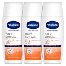 바세린 데일리 선 젤 자외선차단제 50ml / SPF50+PA++++, 3개