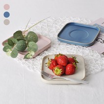 리빙메드 네추럴우드티코스터 홈카페 컵받침대 테이블웨어 원형 코스터, 브라운-손잡이