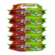 물걸레청소포 고급형 중형 25p, 5개