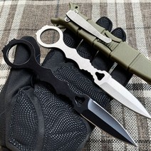 드로잉 헌팅 나이프 간지 칼 수리 캠핑 호신용 연습 블랙, 상세페이지 참조