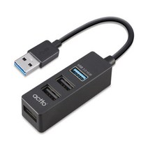 엑토 시너지 USB 2.0 앤 3.0 허브 HUB-29, 화이트