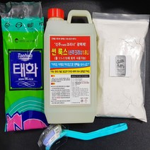 규조토 [규조토 돌가루 350g 세트] 썬룩스1.8L+태화고무장갑+솔 신주바닥 청소 광택 세척 친환경청소, 1개