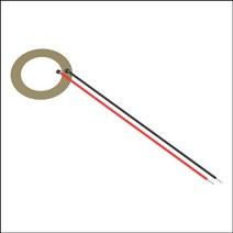 27mm 압전 소자(선 타입)-1개-ISB