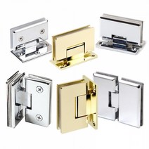 샤워부스 유리경첩 벽대유리경첩 스텐, 03_유리경첩 유리대유리 90도 [8T]