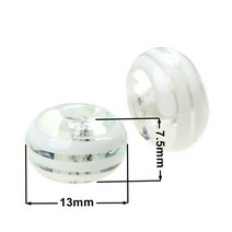 블랙 컬러 시리즈 6 개/몫 혼합 스타일 수 제 Lampwork 유리 구슬 공예에 대 한 매력 팔찌/귀걸이 DIY 쥬얼리 만들기, [03] 6PCS, [02] Black Style 02