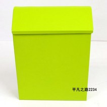 우편함 전원주택 주택 녹방지도장 대형 빌라 우체통 레트로 다세대 방수 우편함 스탠드 전원 사서함 빌라 벽걸이 실외용 모던 방수 철제 유럽식 우편함 야외용 현관 복고풍, T