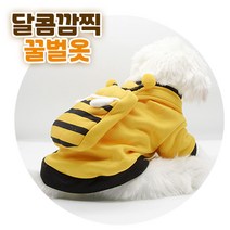 강아지교복 초소형견 작은강아지 꿀벌 산책패션 귀여운강아지옷