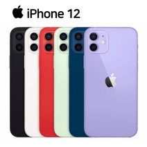 아이폰12 iphone12 64G /128GB 256GB 공기계 정품, 128GB블랙