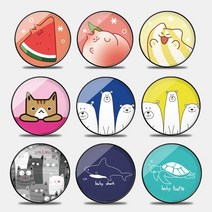 K-mate유니존 디자인 일러스트 3단 폰톡 팝 그립거치대, 폰톡거치대_11_돼지