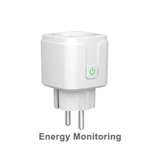 스마트 플러그 스위치 콘센트가리개 diyTuya-WiFi 스마트 플러그 EU 소켓 에너지 모니터링 타이밍 기능 Al, 02 Energy Monitoring