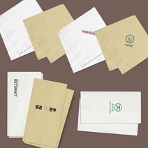 칵테일 냅킨 무지 8천매 1box 테이블 업소용 넵킨 예쁜 푸드프린테크, 1만매(1box) 백색