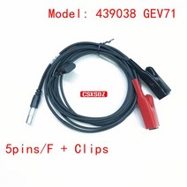 필요한 라이카 토탈 스테이션 및 GNSS GPS RTK 수신기 전원 케이블 439038 GEV71 12V 외부 배터리