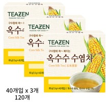 티젠 구수한 맛에 쏙빠지는 옥수수수염차, 1.5g, 1개, 120개