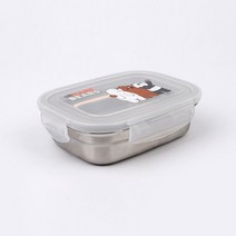 위베어베어스 스텐 밀폐용기 1호 375ml, 1개, 단품