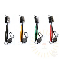 단디 클럽헤드청소 아이언브러쉬, 색상랜덤발송