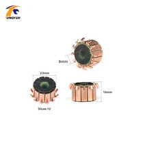 드릴 액세서리 세트 마이크로 레이져 미니 핸드 TUNGFULL 8x23x16mm 2Pcs 구리 막대 교류 발전기 모터 수집기 ​​구리 톤 황동 엔진 수집기 전기자 도구