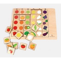 [실버플레이3301] 노인용 색깔찾기퍼즐/ 기억력게임 치매예방 시니어 놀잇감 효도선물