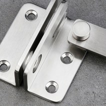 스텐판걸고리 스테인레스 잠금 장치 좌우 잠금쇠 버클, 우측버클