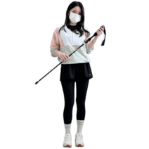 트렌드플러스 초경량 등산스틱 6색상 접이식 등산용지팡이, 초록