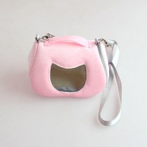HomeSoGood 햄스터 캐리어 백 휴대용 플라잉 다람쥐 햄스터 조절 가능한 어깨 스트랩 애완동물 휴대용 가방