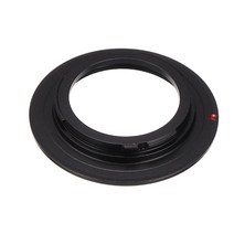 For Pentax Praktica Camera Lens Accessories 1pc M42 Metal Adapter Screw Mount Ring Black Aluminum MD, 한개옵션0