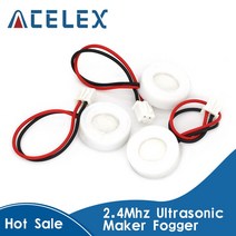 20mm 2.4Mhz 초음파 안개 제조기 안개 분무 변환기 진동 블레이드 압전 세라믹 공기 가습기 액세서리 전자 부품 액세서리 소스