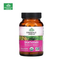 오가닉 인디아 샤타바리 Shatavari 800 mg 90정 식물성 풀루란 베지 캡슐