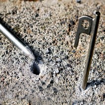 스테인리스 합금팩 핑거팩 콜팩 단조팩 장팩 텐트 펙, 40cm