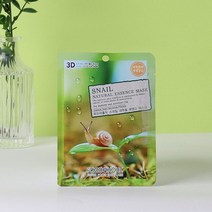 푸드어홀릭 (100매)푸드어홀릭3D 달팽이 내추럴에센스 마스크팩, 상세 설명 참조, 단일옵션