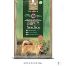 대한사료 퍼피 육분 슈퍼진도 대형견 애견사료, 10kg, 1팩