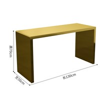 옷가게 미들 세팅 보임 스테인레스 티타늄골드 쌈지가방 진열 평상, T01-옷가게 스테인리스철사 보임 테이블길이