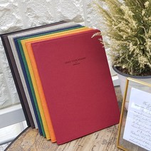 일상한조각 a5바인더 바인더 리갈패드바인더 10컬러, 베이지