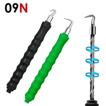 공구엔 철근 결속기 철근 갈고리 결속 핸들, 블랙, 1개