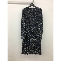 질스튜어트 패턴 원피스 / 블랙 배색