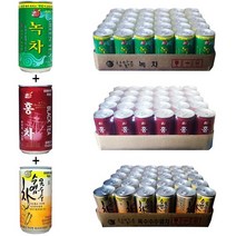 참맑은 캔 3종세트 175ml 90캔 (녹차(30캔) + 홍차(30캔) + 옥수수수염차(30캔))