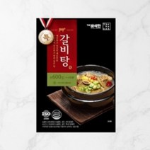 밥먹는사람들 레토르트 소갈비탕 특갈비 밀키트 파우치 왕갈비 간편식 600g, 600g 1팩