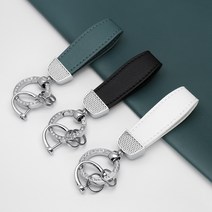 카스타 TPU 키케이스 키홀더 오링키링 전화번호키링 자동차 스마트키 보호커버 방수기능 용품 아반떼 MD I30 그랜저TG 엑센트 포터 YF쏘나타, 추가제품-스트랩, 실버라인[블랙]