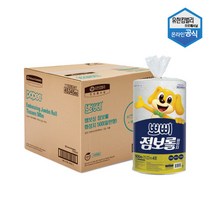 뽀삐 엠보싱 점보롤 500m 일반형 4롤 x 4팩 업소용 대용량 4534566, 단품