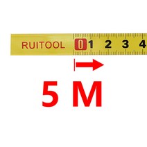 1-5M T 트랙 테이프 측정 연귀 트랙 자기 접착 측정 테이프 미터 눈금자 라우터 테이블 톱 목공 측정 도구, 왼쪽에서 오른쪽으로 5m