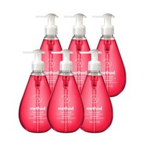 메소드 고보습 핸드워시 후레쉬커런트 354ml 6개, 상세페이지 참조