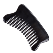 본연 물소뿔 빗 괄사 3호 두피 마사지 도구, 물소뿔 빗괄사3호, 1개