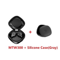 가수인이어 이어폰 Shanling MTW300 TWS 진정한 наушники безпроводные 스포츠 fone, 03 MT300 and Gray case