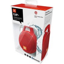 JBL Clip+ Splashproof 휴대용 블루투스 스피커 clip 플러스 레드