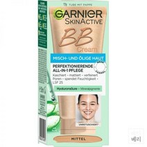 독일 Garnier Tinted day care BB Cream 가르니에 비비 크림 매트 미디엄 50ml 3팩