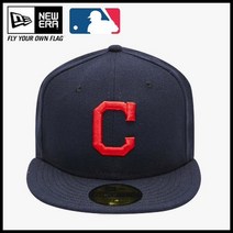 뉴에라 5950 MLB 어센틱 클리블랜드 인디언스 RD(어웨이) 70360927, 없음